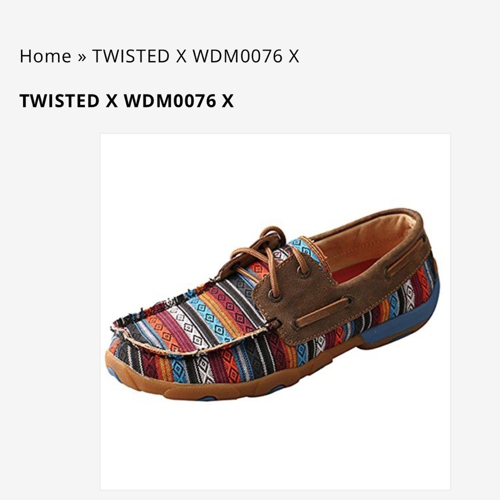 Twisted X Women’s Boat Shoe Driving Moc